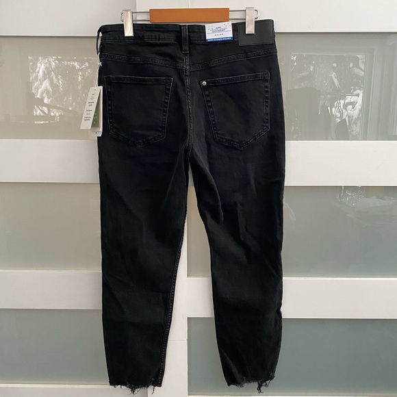 H&M Skinny Black Ankle Jeans Size 10 - Picture 2 of 7